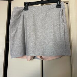 Gray Athletic Skort